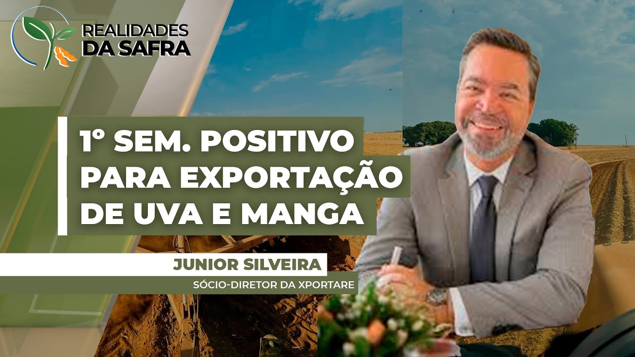 Primeiro semestre foi positivo para exportações de uva e manga no Vale do São Francisco