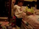 Anabelle y su Barney que le regalos mamachabu