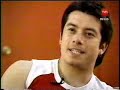 leandro martínez e icha bailando el samba en el baile