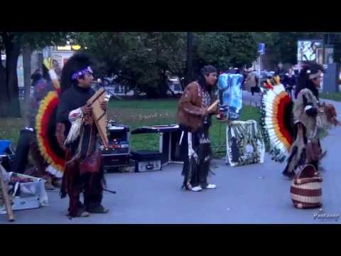 The Indians at Primorskaya metro station