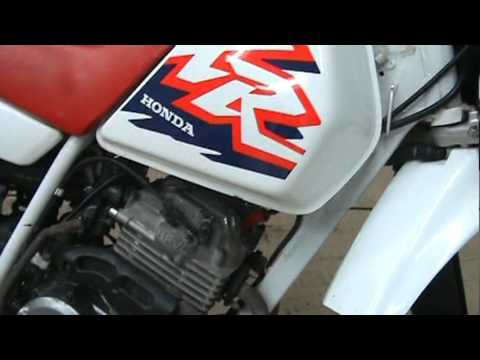 how to change oil on honda xr 250