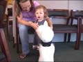 the craziest dog and the cutest baby