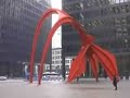 Flamingo Sculpture by Alexander Calder, Federal Center Plaza