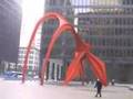 Flamingo Sculpture by Alexander Calder, Federal Center Plaza