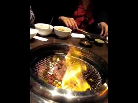 燒肉着哂火！