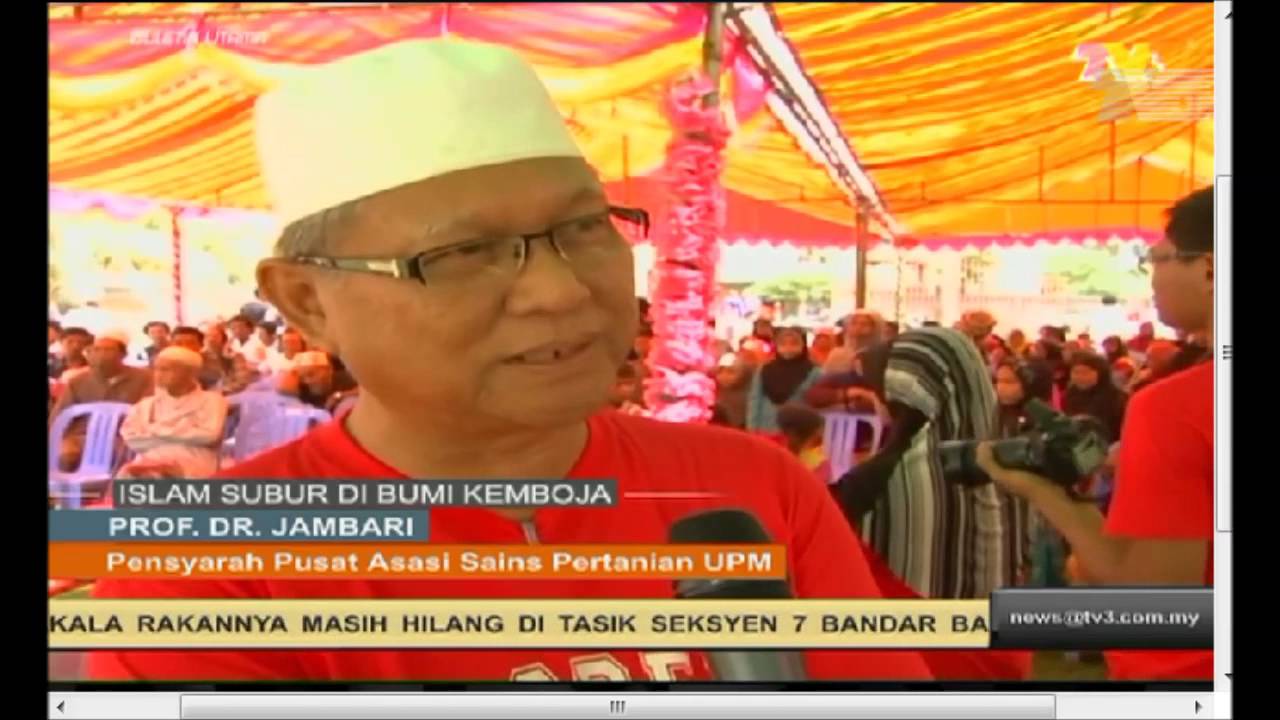 BIT Ar Raudhah Komuniti Islam Pursat Kemboja Buletin Utama TV3 02