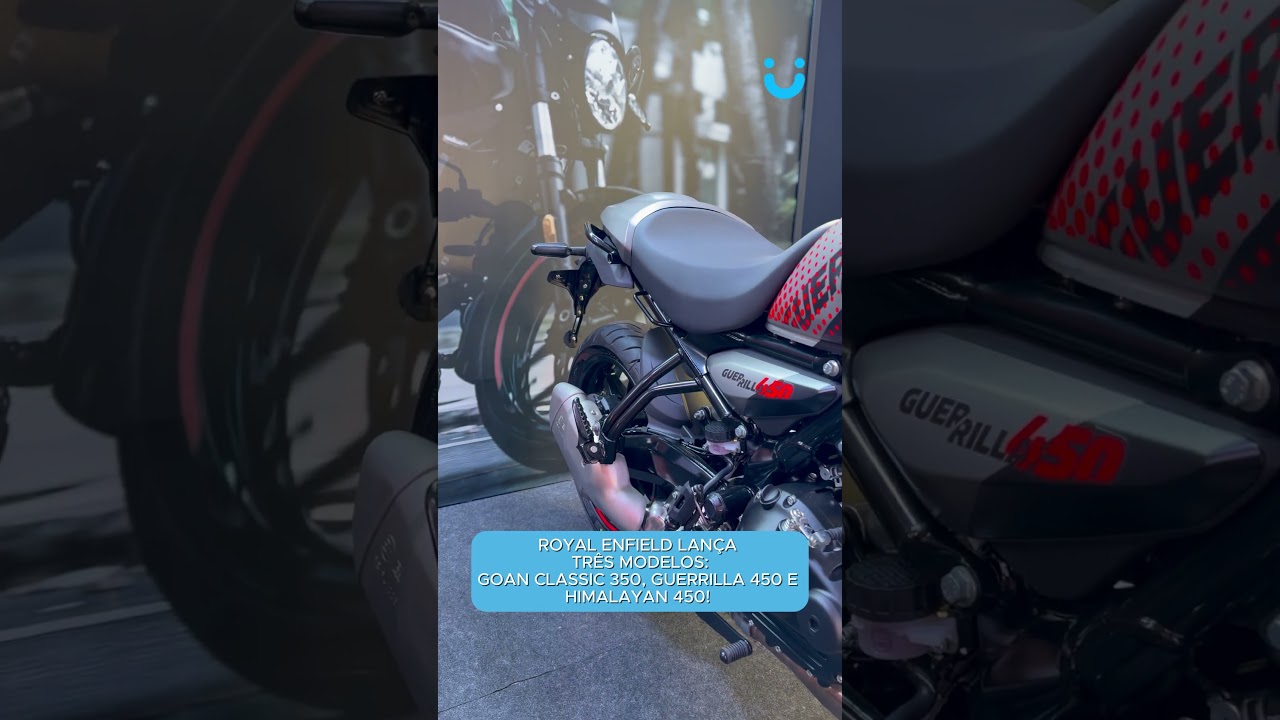 ROYAL ENFIELD DIVULGA DETALHES DA GOAN CLASSIC 350, GUERRILLA 450 E HIMALAYAN 450! 🤩