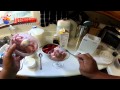 Home made strawberry (fruit) Ice Cream made two ways, (food processor and blender) Home made strawberry (fruit) Ice Cream made two ways, (food processor and blender)