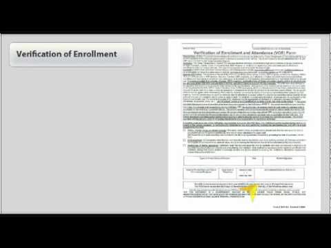 how to provide proof of enrollment