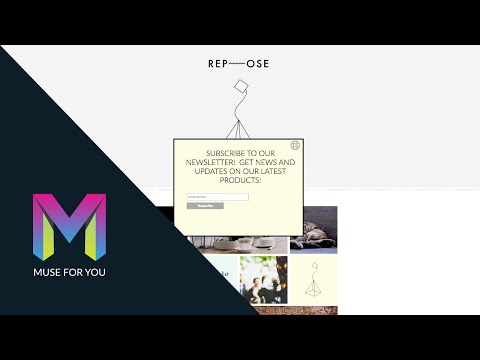 Как сделать модальное окно в adobe muse Как сделать модальное окно в adobe muse