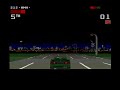 a video of a night race in lotus iii: the ultimate challenge, over which the game's theme tune is playing.