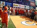 Clemson coach Dabo Swinney Running down the hill