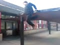 Fat Kid Falls From Roof!