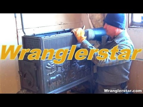 how to vent wood stove