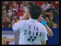women's doubles final between yawen zhang / yili wei (china) and tingting zhao / yang yu (china) (part 3 of 4)

** french audio **