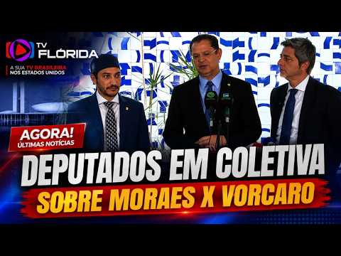 Líder do PL comenta troca de mensagens entre Moraes e Vorcaro
