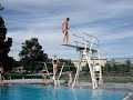 High Dive Belly Flop