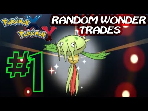 how to wonder trade pokemon x