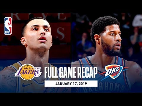 Video: Full Game Recap: Lakers vs Thunder | Kuzma Goes Off For 32 Points