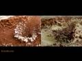 Simulated Meteor impact in slow motion