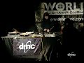 DJ Swamp on the CD decks