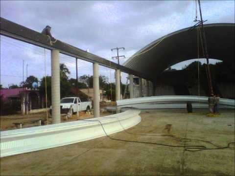 techos curvos - ESTRUCTURAS METALICAS.