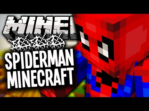 Minecraft: SPIDERMAN! - Homem Aranha no Minecraft SEM MODS!