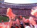 Tennessee Football Running through the Power T