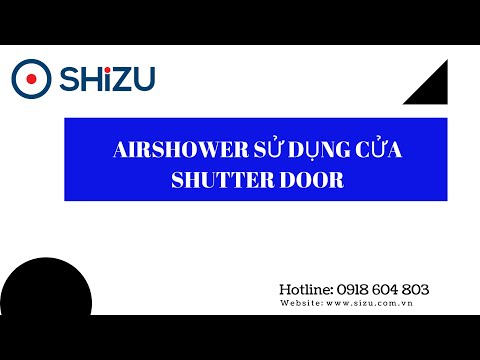 SHIZU - Air shower with Shutter Door