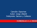 Re: Javier Solis - Espumas