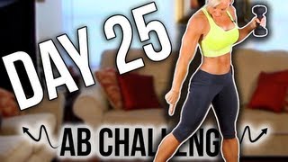 AB CHALLENGE Day 25 ntense Ab Workout