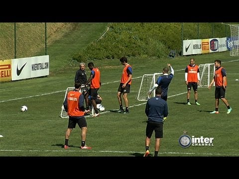ALLENAMENTO INTER REAL AUDIO 17 04 2014