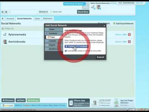 how to sync twitter to facebook