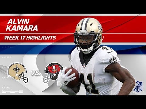 Video: Alvin Kamara Highlights | Saints vs. Buccaneers | Wk 17 Player Highlights