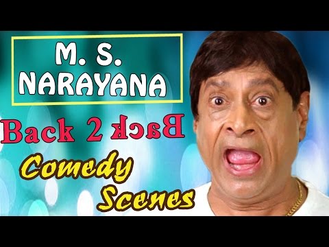 M S Narayana Back 2 Back Comedy Scenes - Back 2 Back Telugu Latest Comedy Scenes