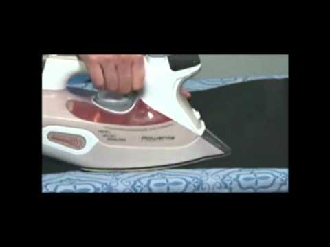 how to unclog a rowenta steam iron