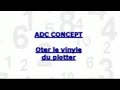 oter le vinyle du plotter.wmv