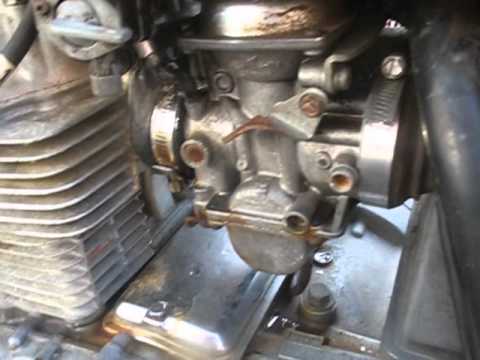 how to remove a carburetor from a motorcycle