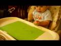 Coloring with crayons