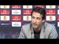 Emery analiza el partido ante el Atlético