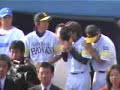 2006年パリーグ東西対抗、優秀賞福岡ソフトバンクホークス柴原洋選手の様子。
