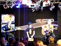 nada surf playing a little studio concert at the local radio station 