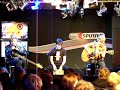 nada surf playing a little studio concert at the local radio station 