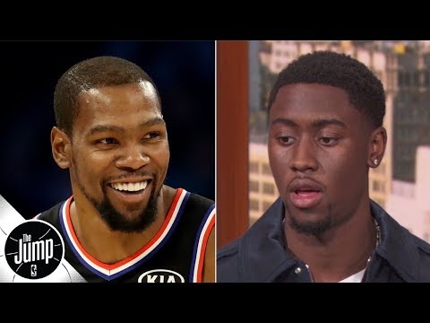 Video: Caris LeVert describes his reaction to the Nets signing Kevin Durant and Kyrie Irving | The Jump