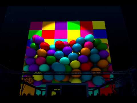 mapping - Video Mapping 3D realizado sobre una de las caras del emblematico Cubo del Pabellón de España de la Expo 92 el pasado día 24 de mayo como espectáculo princip...