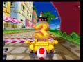 mario kart: double dash!!: 2 player mushroom cup 150cc