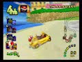 mario kart: double dash!!: 2 player mushroom cup 150cc