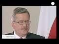 Komorowski seeks greater EU involvement for Poland