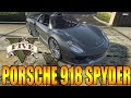 Porsche 918 Spyder para GTA 5 vídeo 4