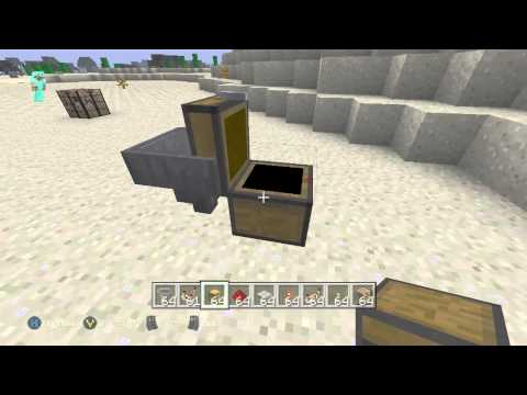 how to use a minecraft hopper